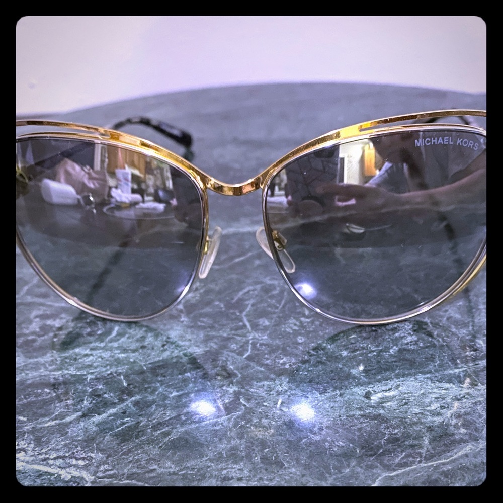 Michael Kors Silver & Gold Sunglasses